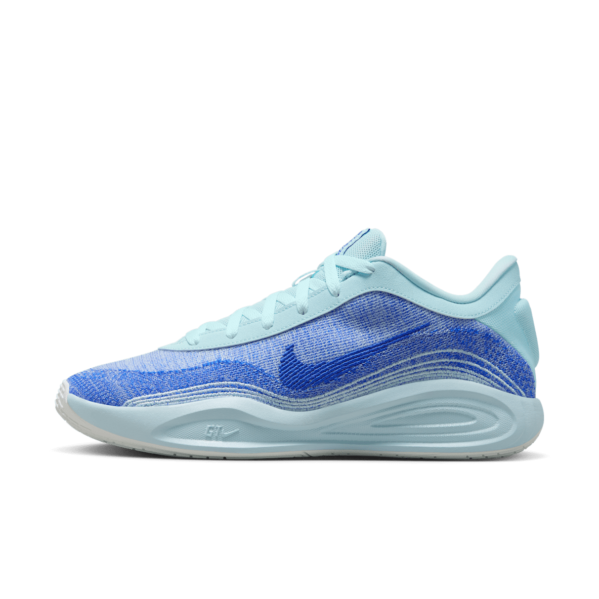 NIKE バスケットボールシューズ ホワイト/ブルー NIKE ナイキ チーム ハッスル D 11 GS ジュニア